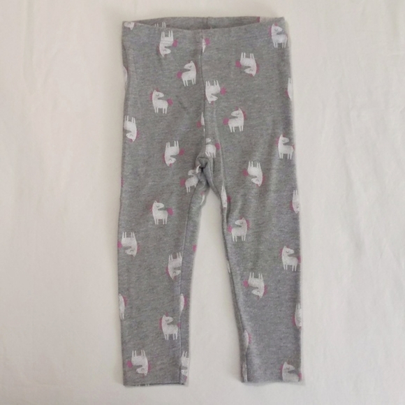 pekkle 2-pack printed cotton leggings bundle 24 months baby toddler girls - Picture 7 of 9